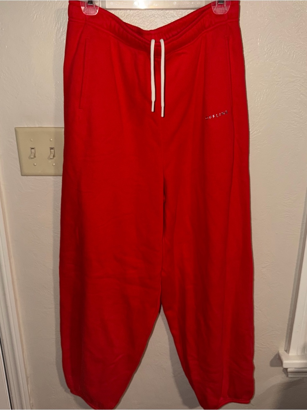 offline by aerie cloud fleece baggy jogger sweatpants